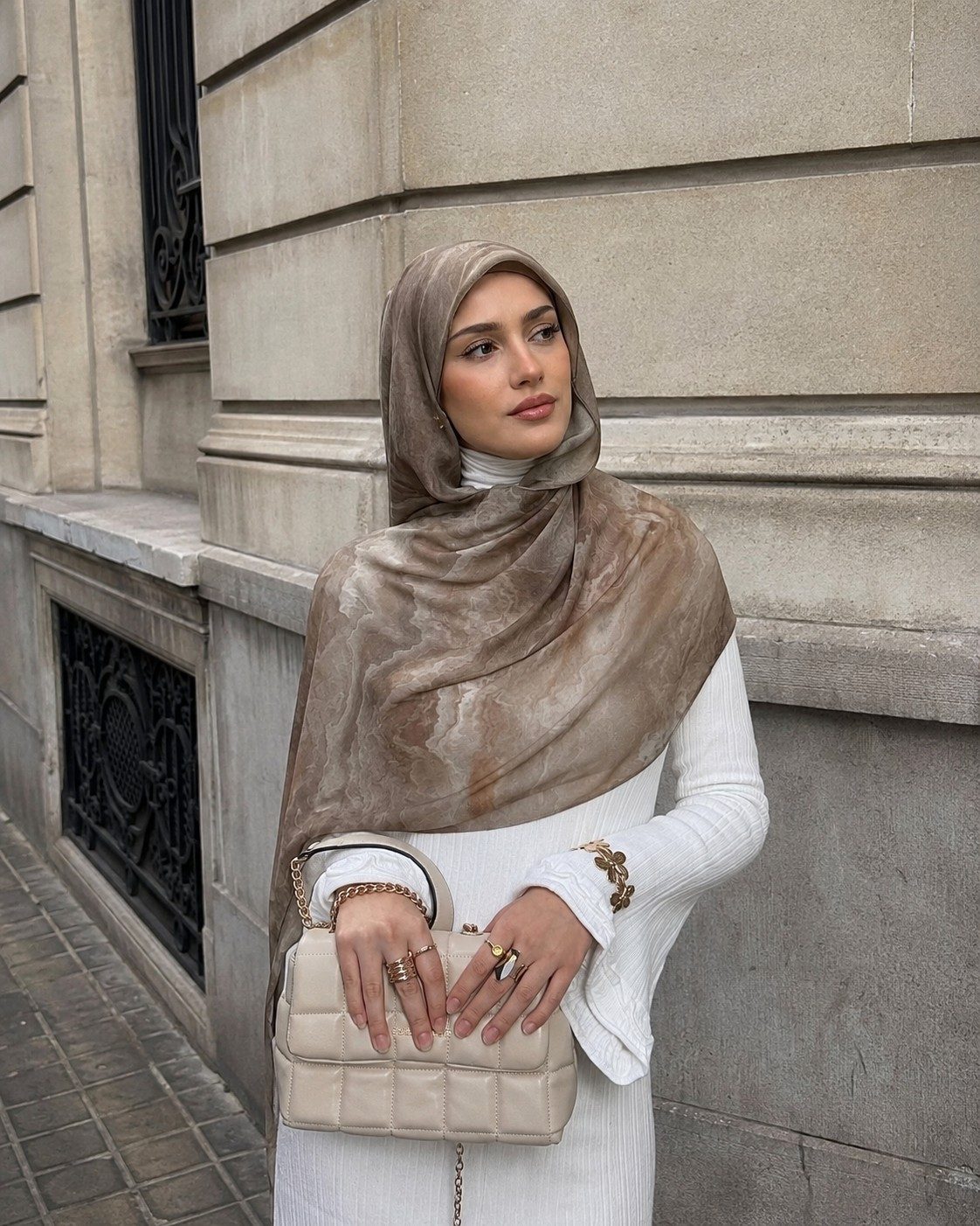print jersey hijab wholesale manufacturer China OEM
