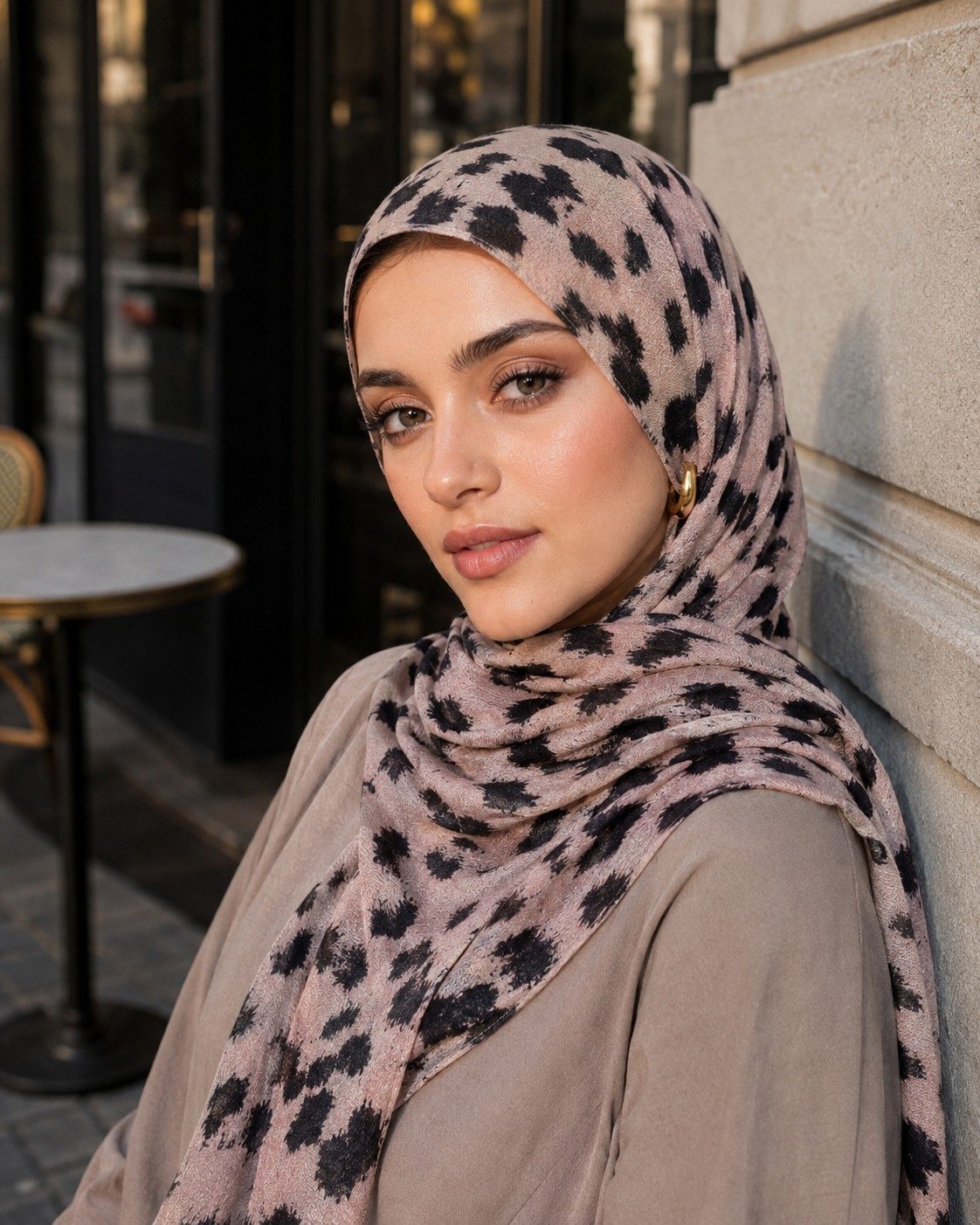 print modal hijab animal print wholesale manufacturer China