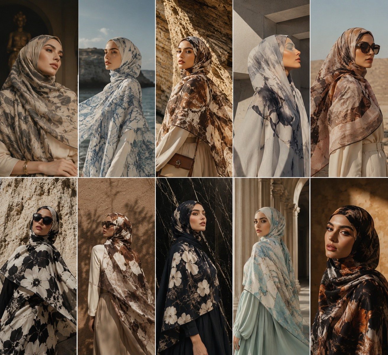 digital print vs reactive print hijab fabric comparison factory Yiwu China