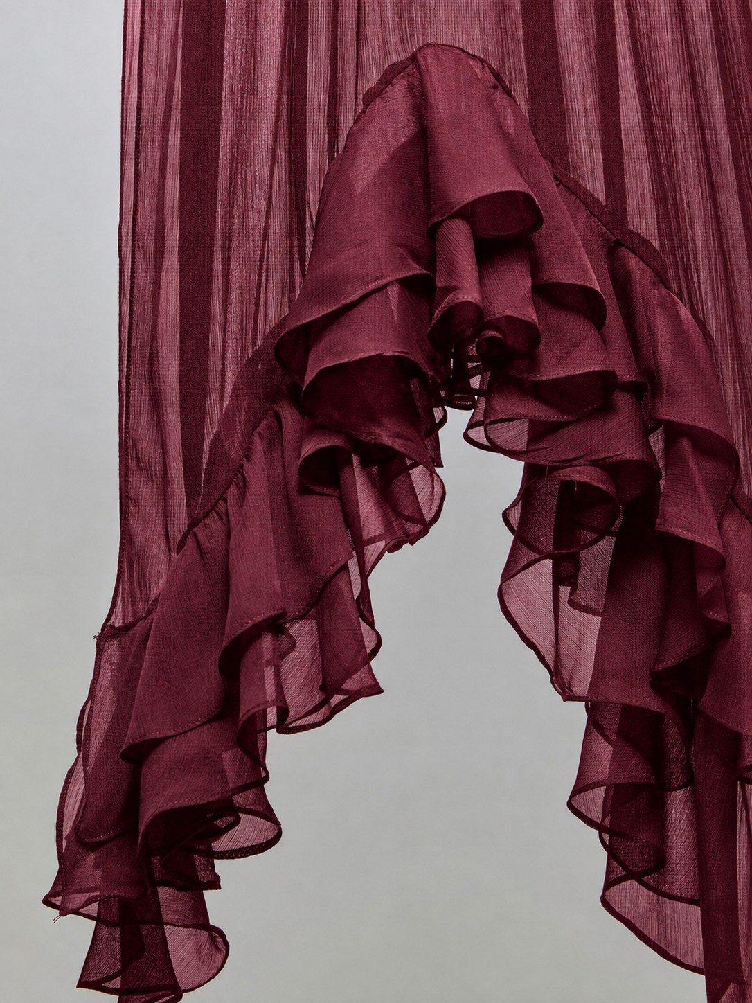 Modal Ruffle Hijab wholesale manufacturer China detail
