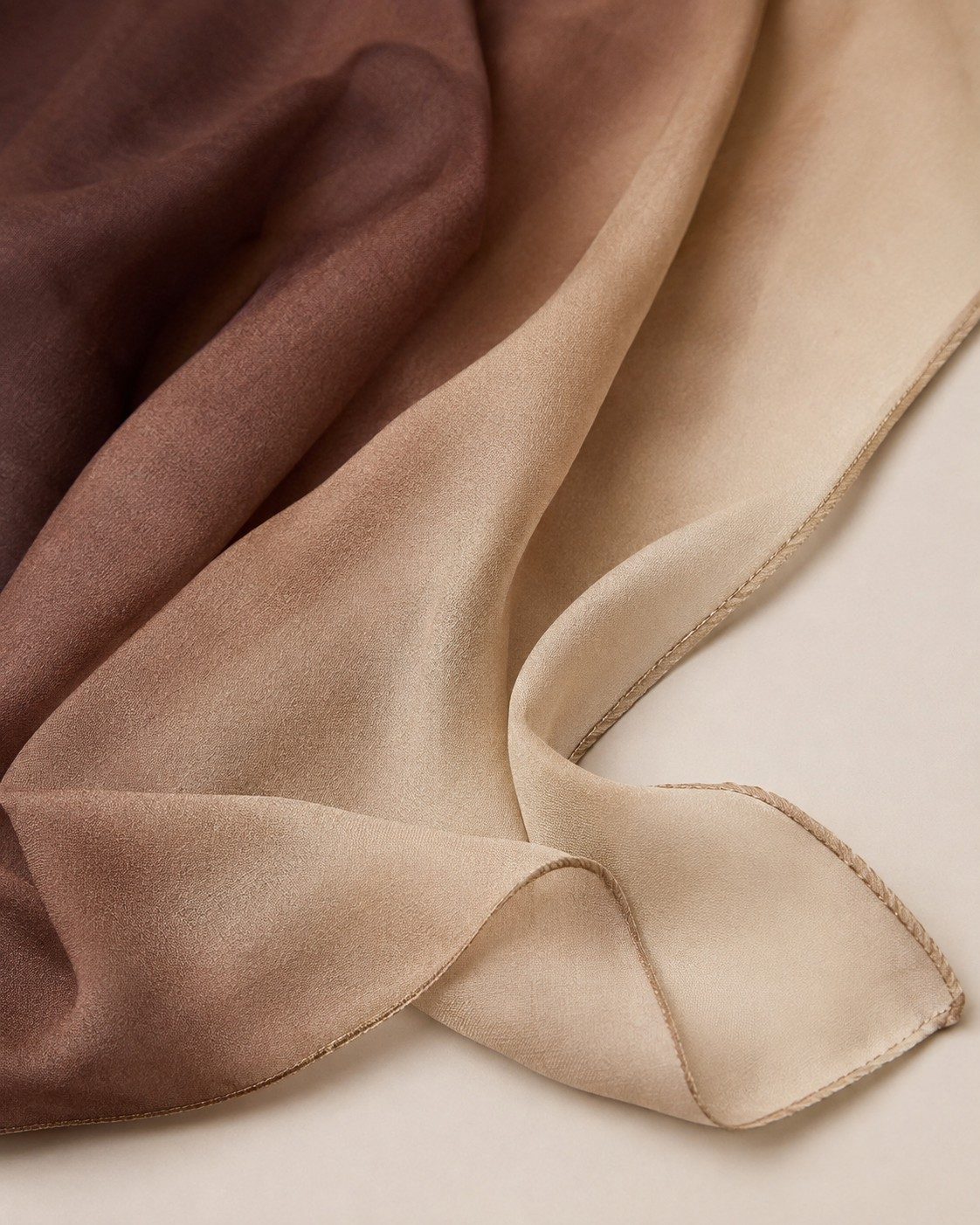 30s Print Modal Chocolate Mocha Ombre Hijab wholesale manufacturer China detail