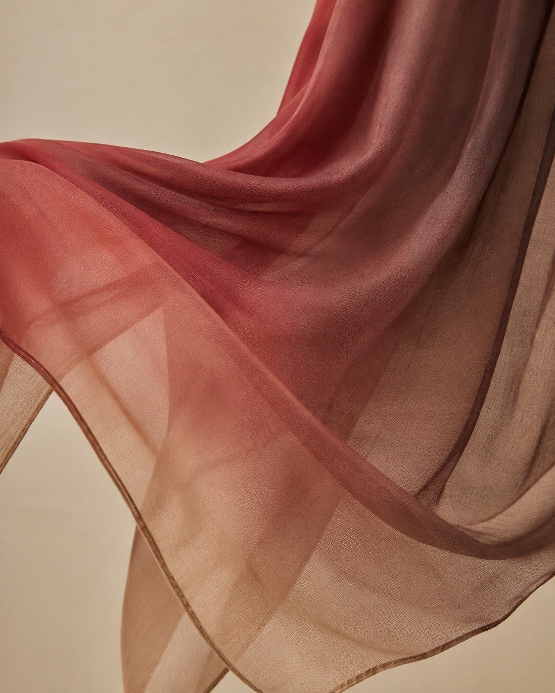 30s Print Modal Ombre Gradient Hijab wholesale manufacturer China detail