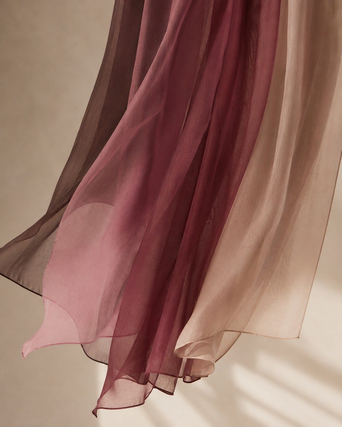 30s Print Modal Plum Rose Ombre Hijab wholesale manufacturer China detail