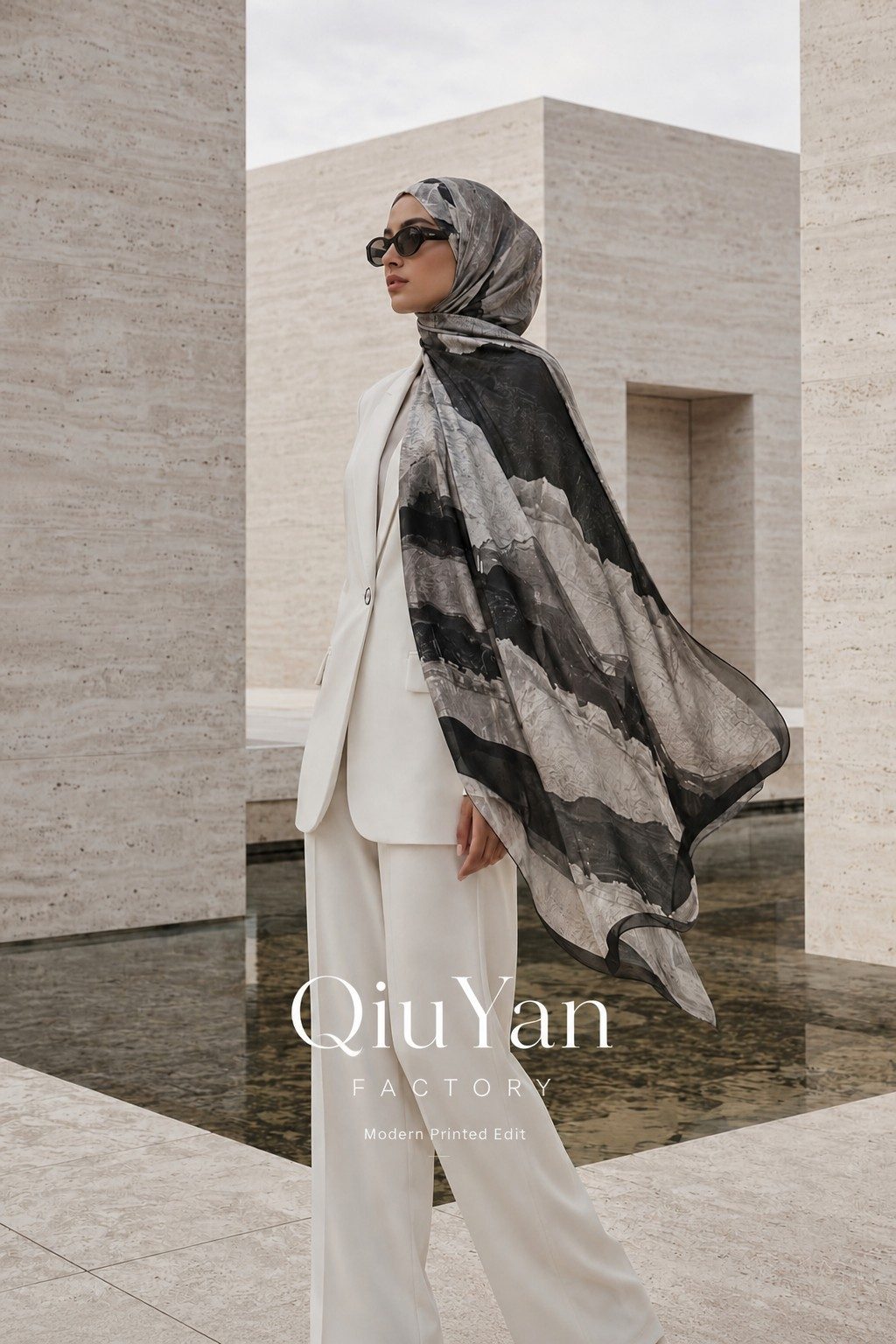 swim hijab set modest swimwear wholesale manufacturer China